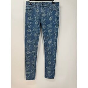 Denim & Supply Ralph Lauren Floral Print Skinny Jeans Women's Size‎ 29x32